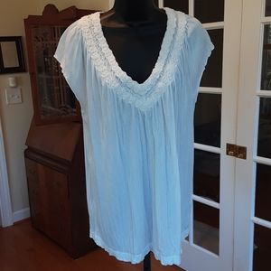 NWT V-Neck Tunic Top by Calvin Klein